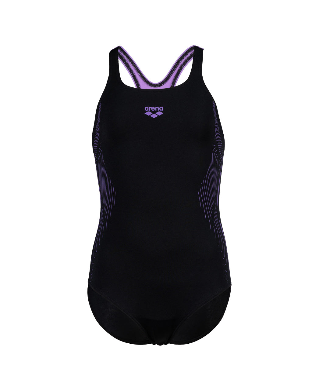 G Swimsuit Swim Pro Back Graphic black-lavanda