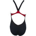 Arena G Maneki Jr V Back One Piece black-red