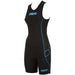 Arena W Rear Zip Trisuit St black/turquoise