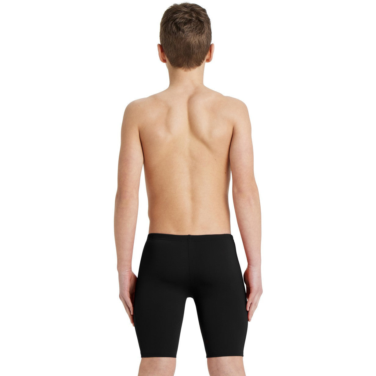 B Team Swim Jammer Solid black-white