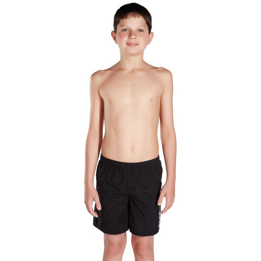 Boys short Challenge 15" Zwart - Wit