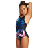 G Distorted Image Jr Swim Pro One Piece L black-multi