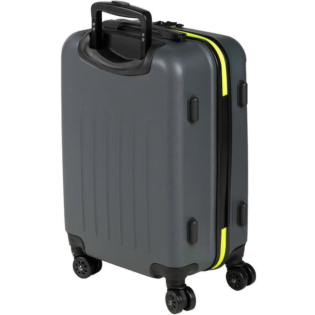 Hard Shell Cabin Trolley darksmoke-neonyellow