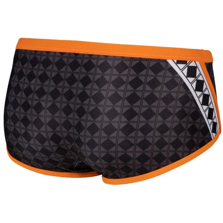 M 50Th Swim Low Waist Short black-multi-nespola