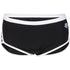 M Icons Swim Low Waist Short Solid black-white