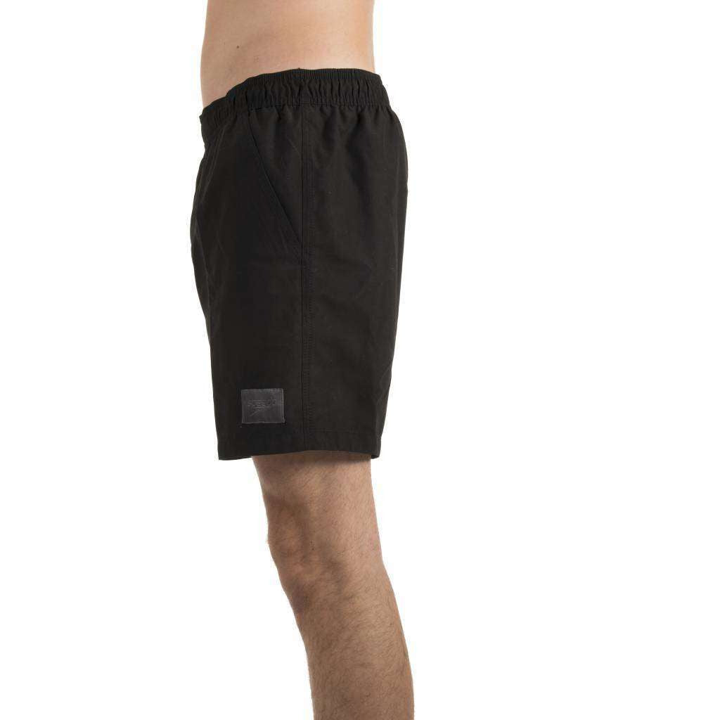 M Short Check Trim Leisure 16" Zwart