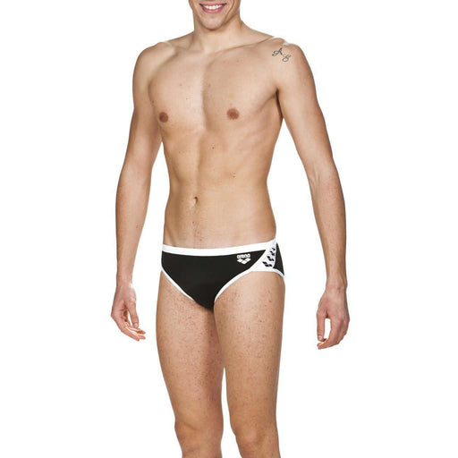 M Team Stripe Brief black-white