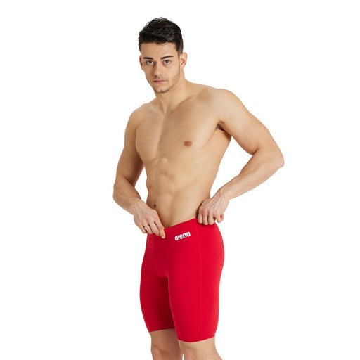 M Team Swim Jammer Solid red-white