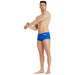 M Team Swim Low Waist Short Solid royal-white