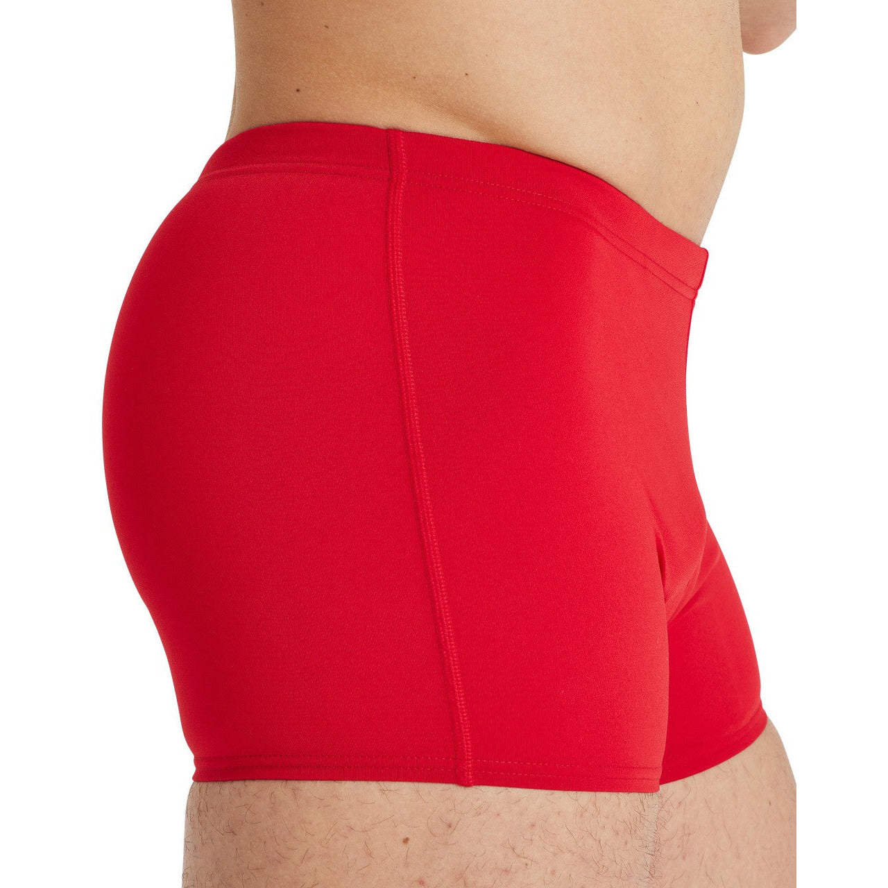 M Team Swim Short Solid red-white