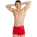 M Team Swim Short Solid red-white