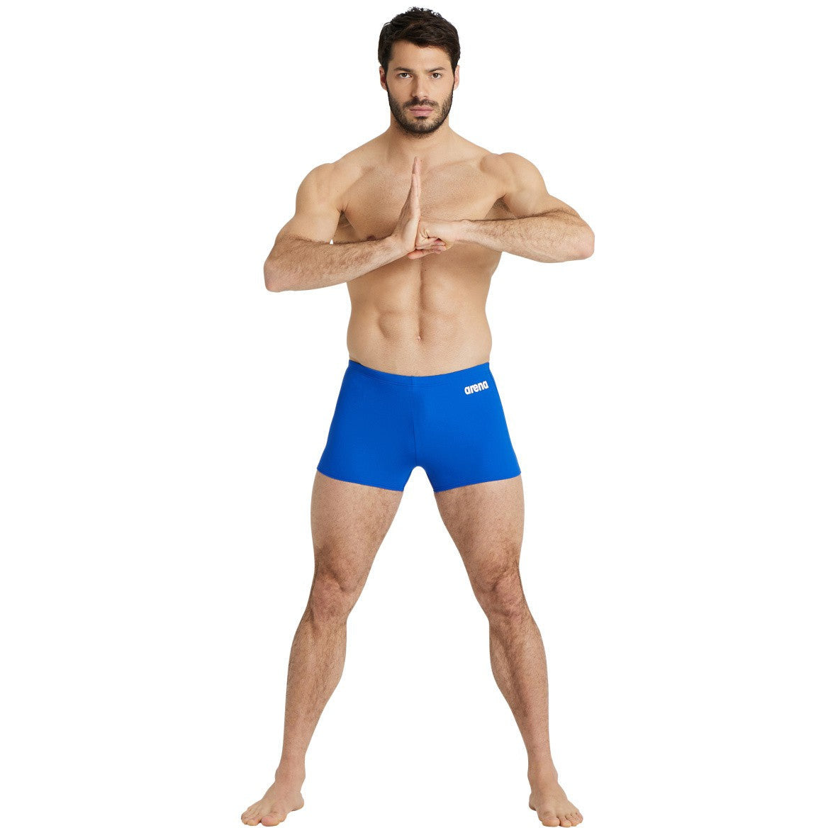 M Team Swim Short Solid royal-white