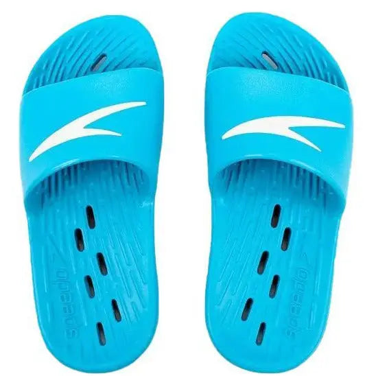 Slide Badslippers Blauw