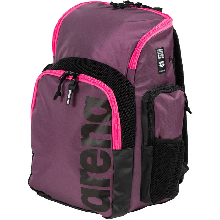 Spiky III Backpack 35 plum-neonpink