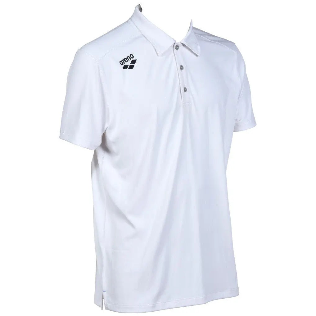 Team Poloshirt Solid white