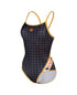 W 50Th Swimsuit Super Fly Back black-multi-gold Arena