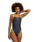 W 50Th Swimsuit Super Fly Back black-multi-gold Arena