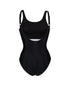 W Imprint Swimsuit U Back B black Arena