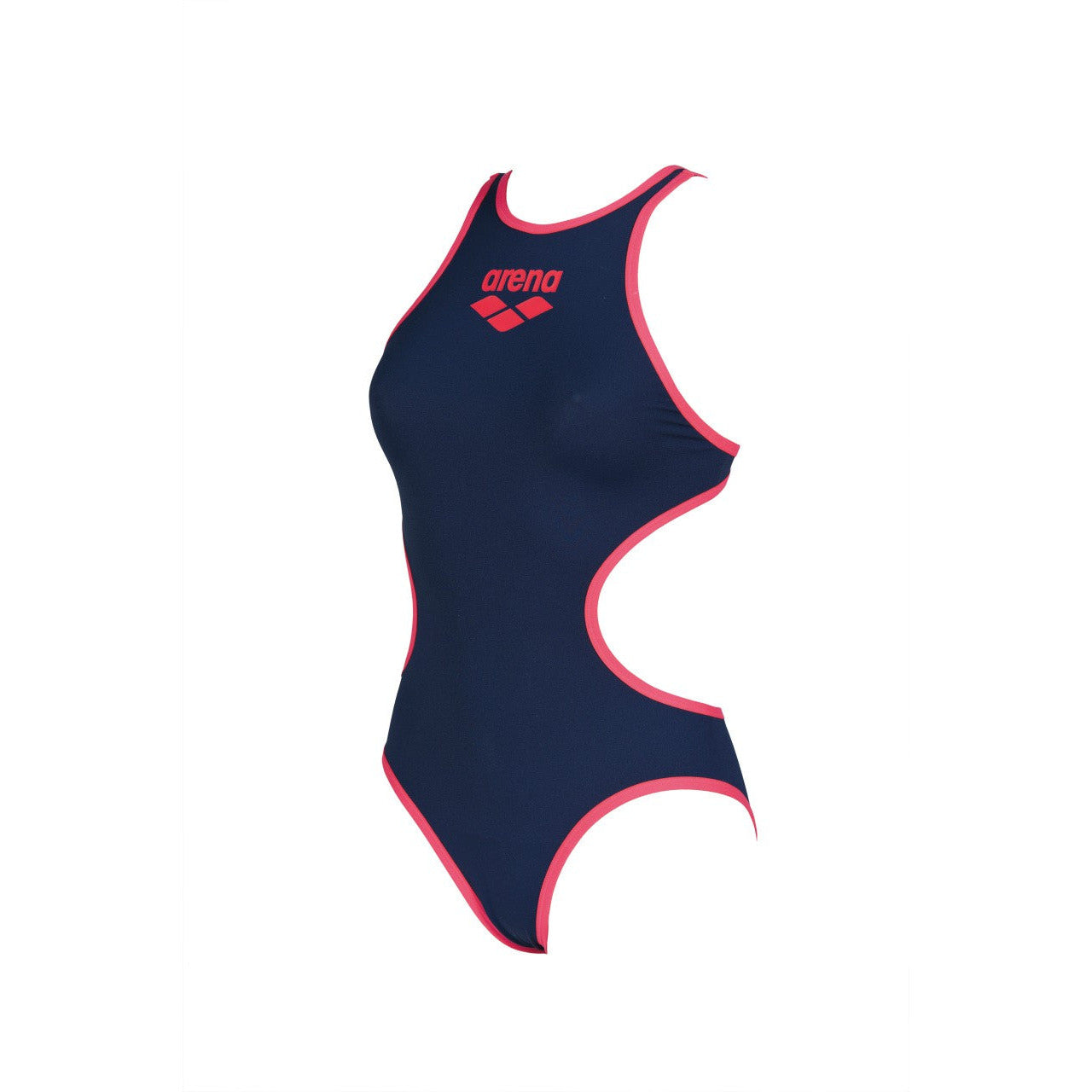 W One Biglogo One Piece navy-fluo-red