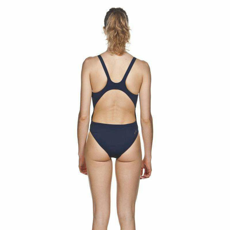 W Solid Swim Tech High navy/white