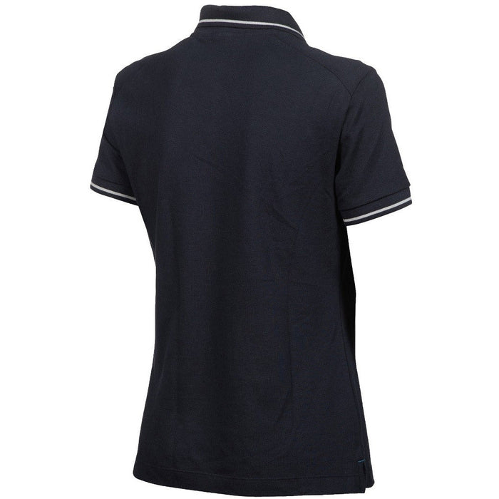 W Team Poloshirt Solid Cotton navy