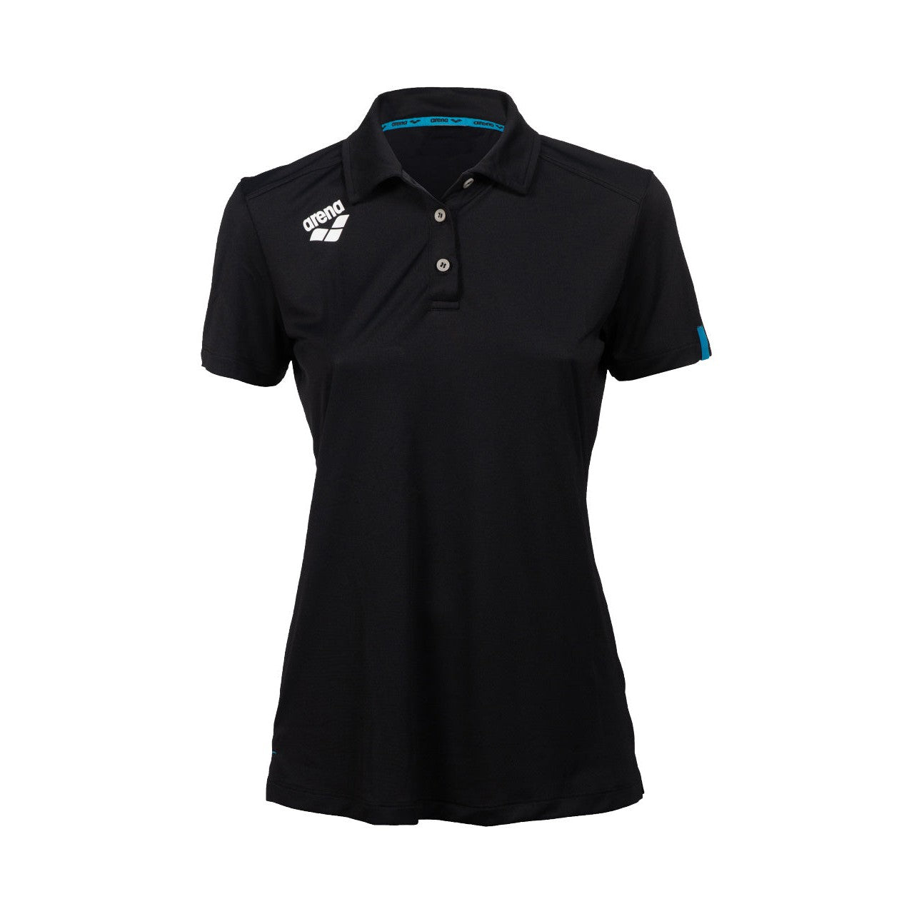 W Team Poloshirt Solid black