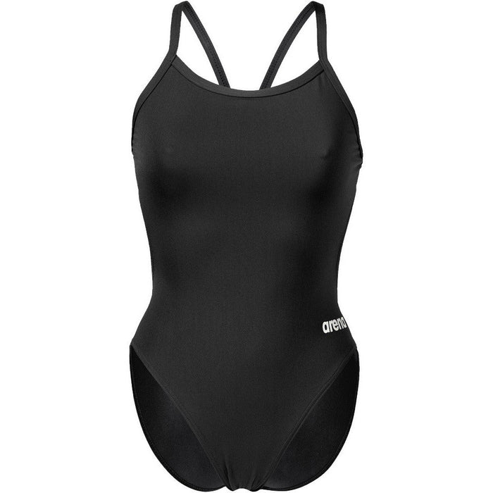 W Team Swimsuit Challenge Solid black-white