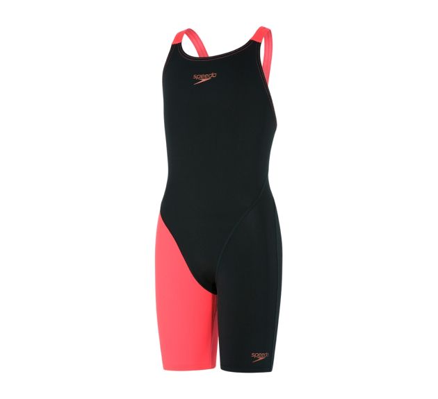 Speedo Fastskin Endurance+ Openback Kneeskin Black/siren red