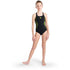 G Swimsuit Swim Pro Back Graphic black-softgreen