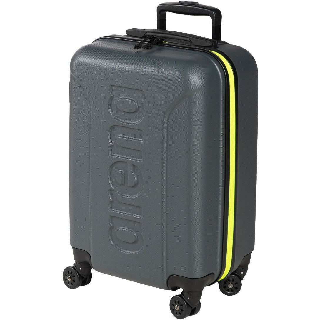 Hard Shell Cabin Trolley darksmoke-neonyellow