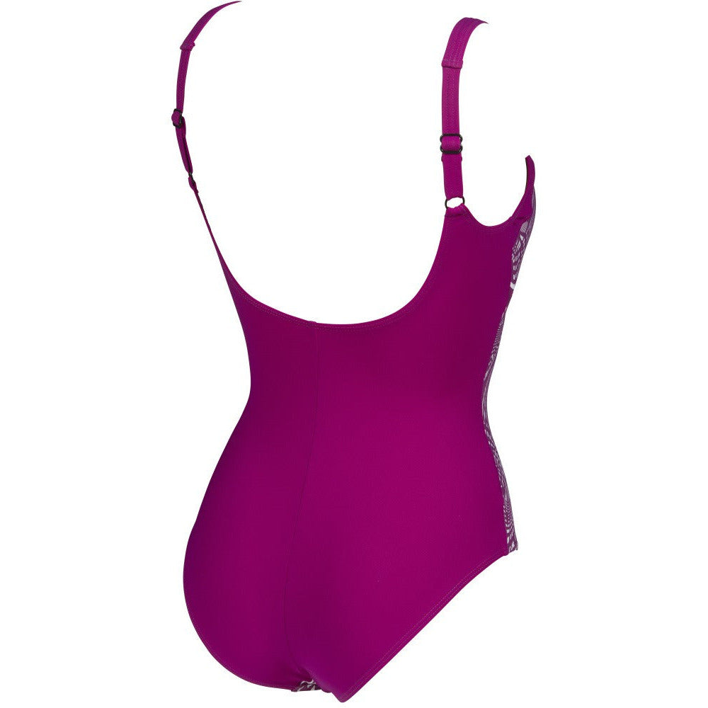 W Clara U Back One Piece C-Cup grape-violet-multi